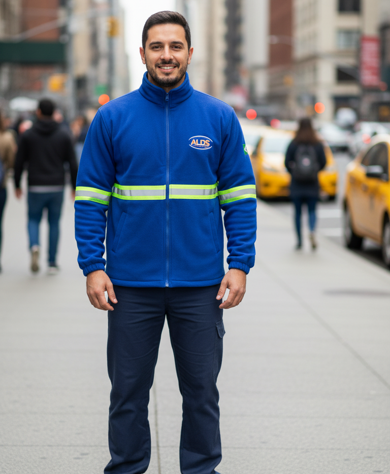 Jaqueta Profissional Refletiva ALDS – Azul Royal