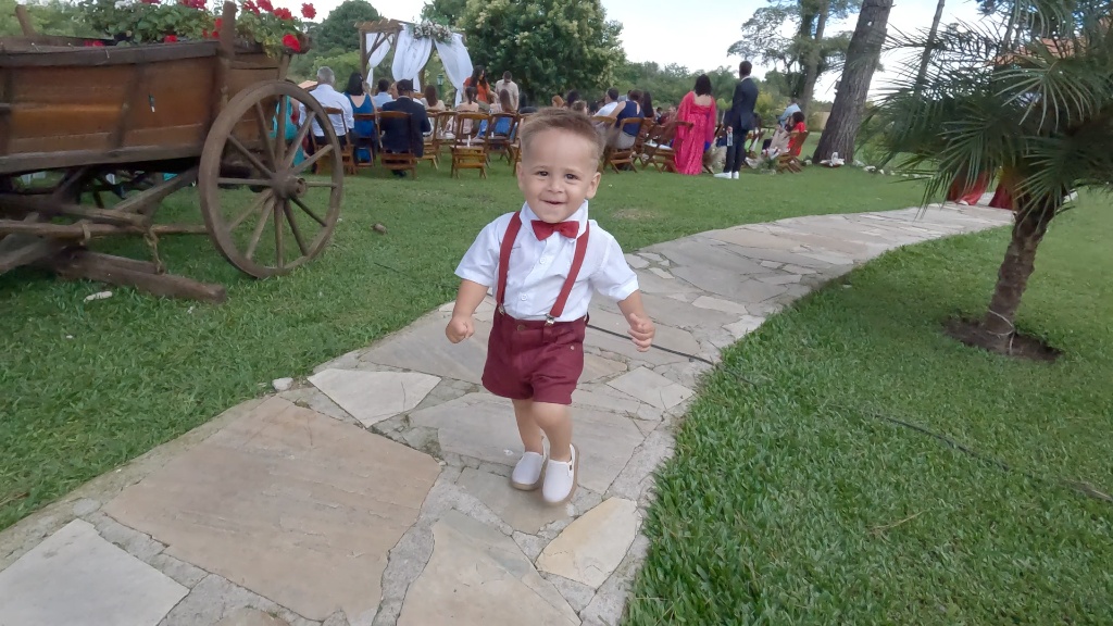 Conjunto Social Infantil Pajem – Branco e Vinho